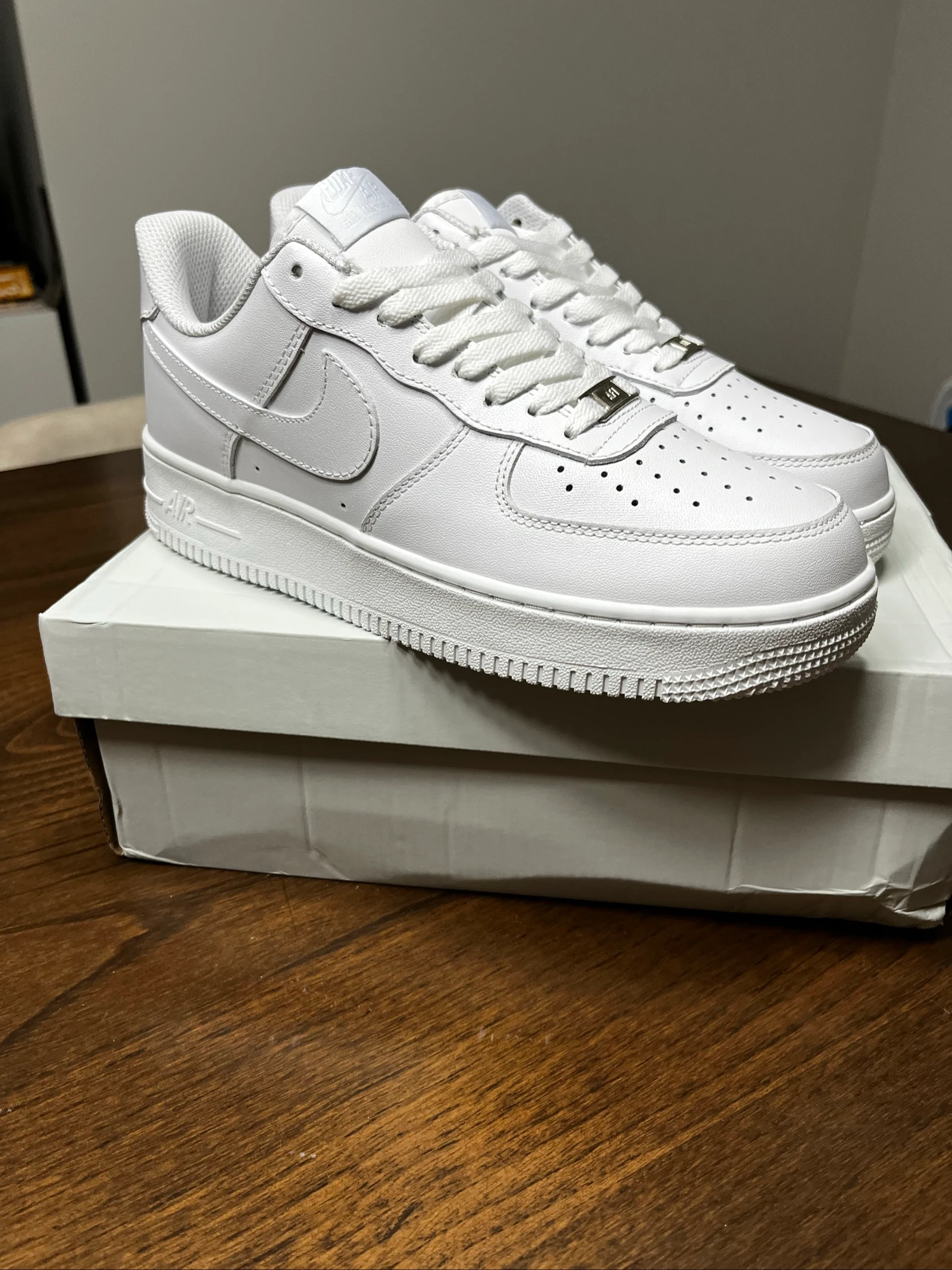 Nike Air Force 1 - white- size 42